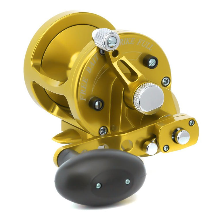 Avet G2 MXL 6/4 Two Speed Magic Cast Fishing Reel - No Glide Plate - Gold Right Hand
