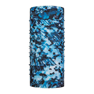 Buff Coolnet UV+ Sun Protection Headwear - Hi UV Pro Bugslinger Mosaic Camo Marine Blue