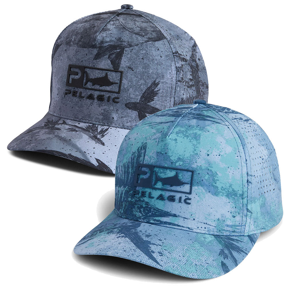 Pelagic Terminal Gyotaku Performance Trucker Cap / Hat