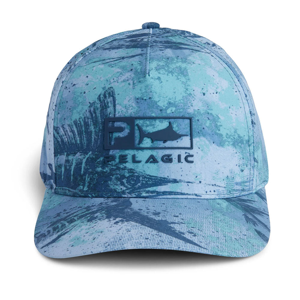 Pelagic Terminal Gyotaku Performance Trucker Cap / Hat
