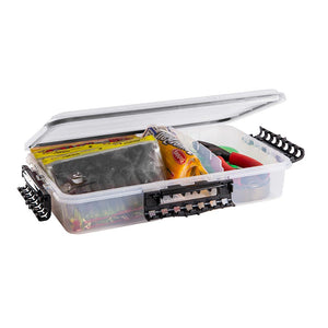 Plano Waterproof StowAway Fishing Tackle Boxes - 3700 1-3 Compartments 35.46cm x 22.86cm x 7.3cm