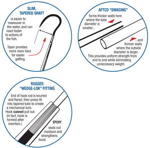 AFTCO Aluminum Fishing Gaffs