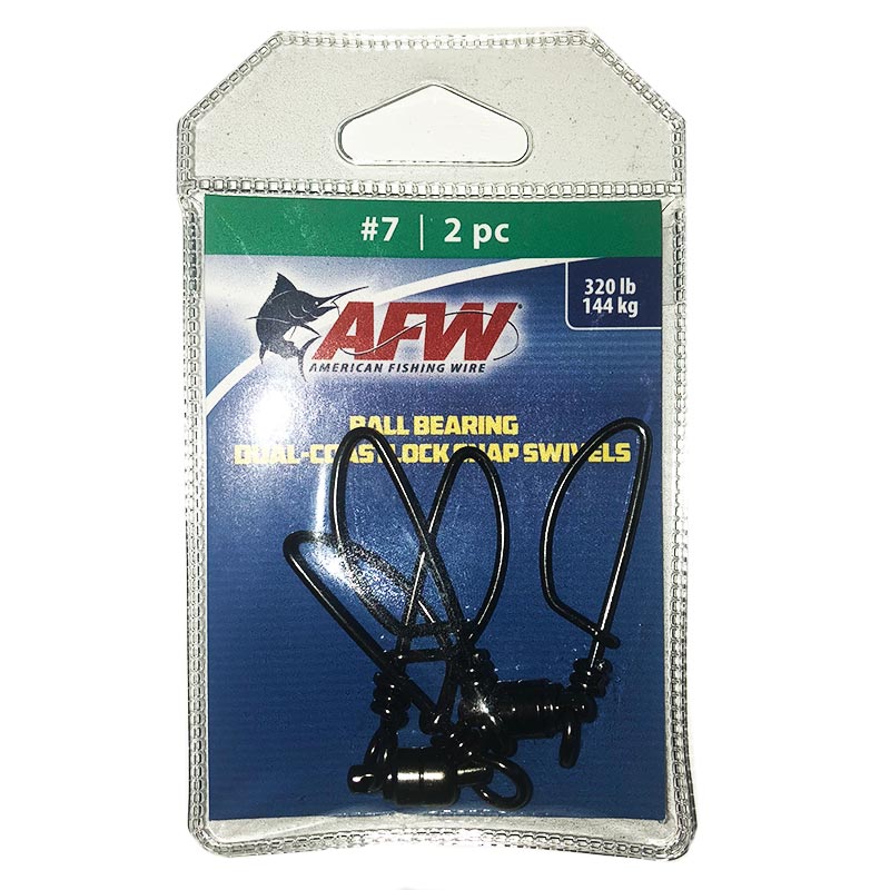 AFW BB Dual-Coastlock Snap Swivels