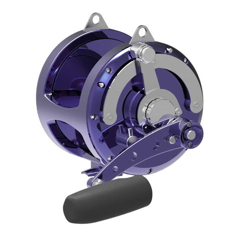 Avet EX80-2 Two Speed Big Game Reel - Purple Right Hand