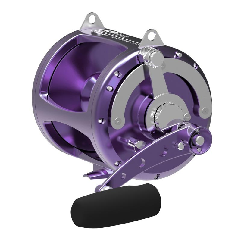 Avet EXW80-2 Two Speed Big Game Reel - Purple Right Hand