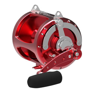 Avet EXW80-2 Two Speed Big Game Reel - Red Right Hand