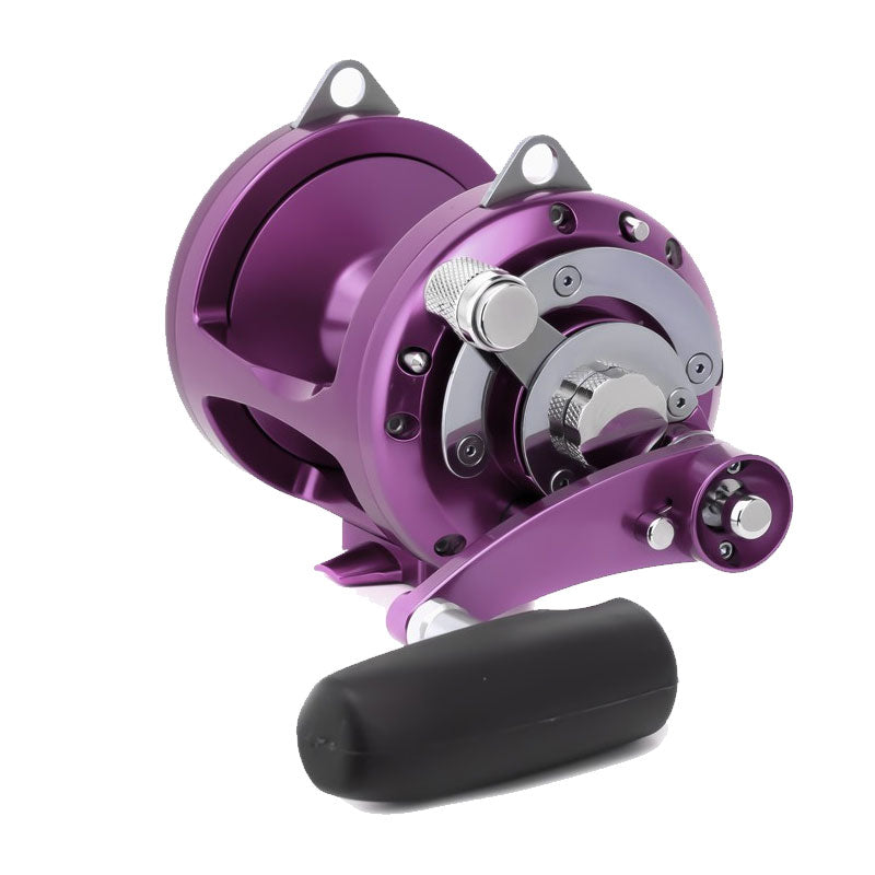 Avet EXW30-2 Two Speed Big Game Reel - Purple Right Hand
