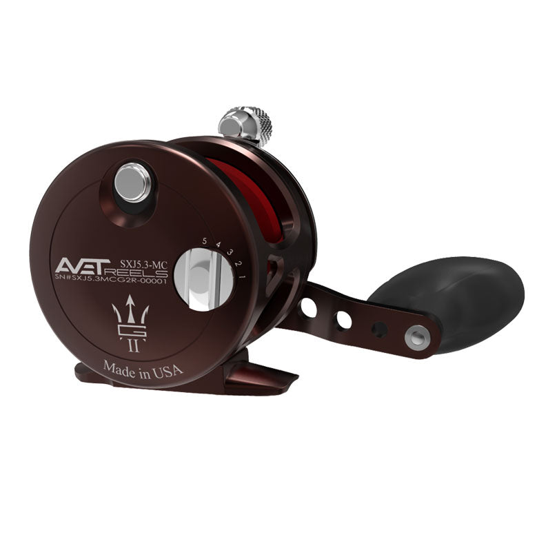  Avet HX 5/2 MC Raptor Reels - Right-Hand - Black : Sports &  Outdoors