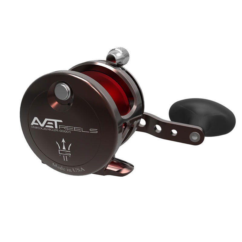 Avet G2 SXJ 6/4 Two Speed Lever Drag Fishing Reel - Rok Max