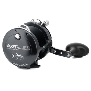 Avet HX 5/2 Two-Speed Fishing Reel - Black Right Hand