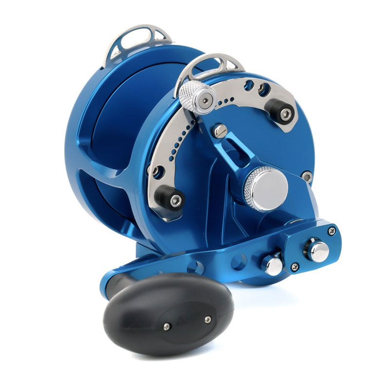 Avet HX 5/2 Two-Speed Fishing Reel - Blue Right Hand