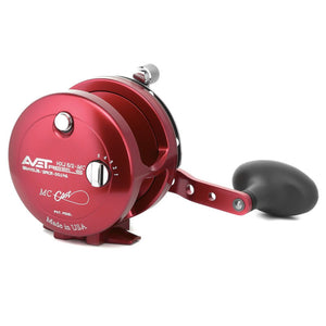 Avet HXJ 5/2 Two Speed Magic Cast Fishing Reel - Red Right Hand