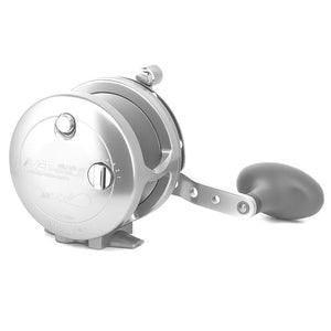 Avet HXJ 5/2 Two Speed Magic Cast Fishing Reel - Silver Right Hand