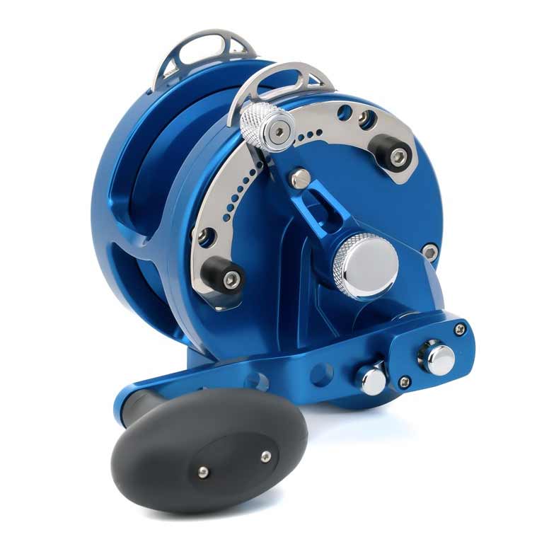 Avet HXJ 5/2 Two Speed Raptor Classic Fishing Reel - Blue Right Hand