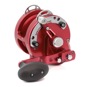 Avet HXJ 5/2 Two Speed Raptor Classic Fishing Reel - Red Right Hand