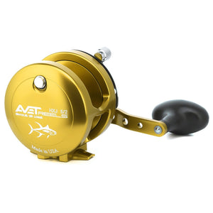Avet HXJ 5/2 Two Speed Fishing Reel - Gold Right Hand