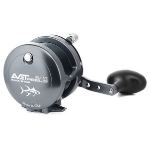 Avet HXJ 5/2 Two Speed Fishing Reel - Gunmetal Grey Right Hand