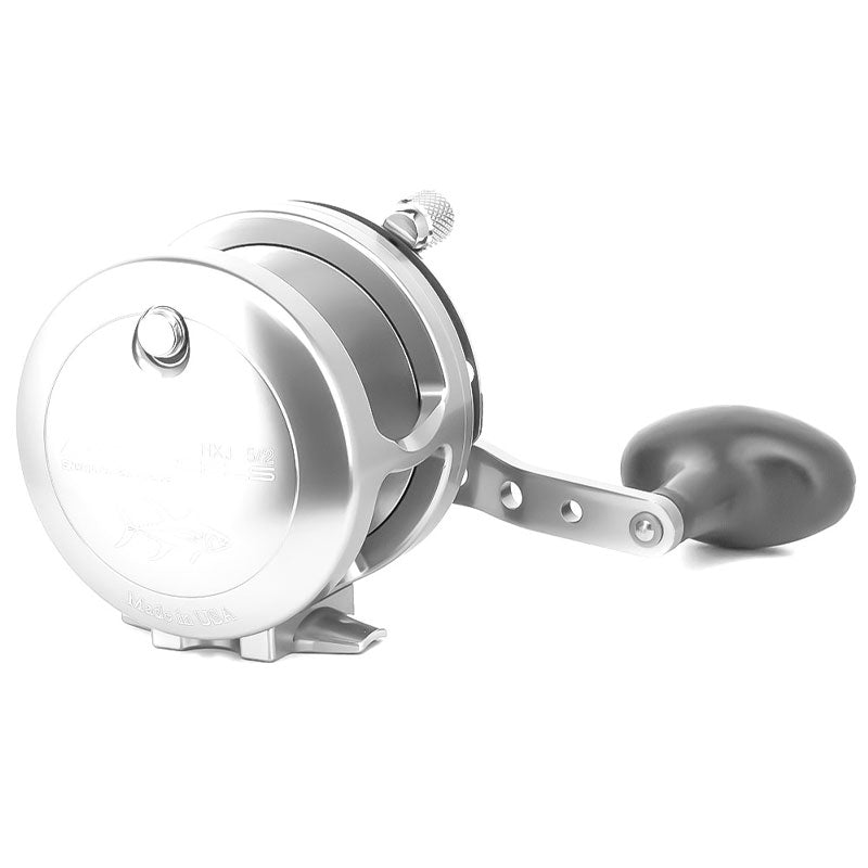 Avet HXJ 5/2 Two Speed Fishing Reel - Silver Right Hand