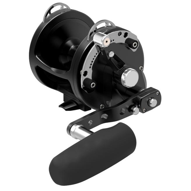 Avet HXW 5/2 Two Speed Raptor Fishing Reel - Black Right Hand Wind