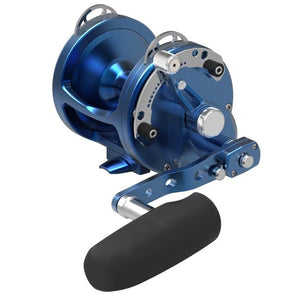 Avet HXW 5/2 Two Speed Raptor Fishing Reel - Blue Right Hand Wind