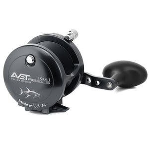 Avet G2 JX 4.6 & 6.0 Fishing Reels - 4.6 Black Right Hand