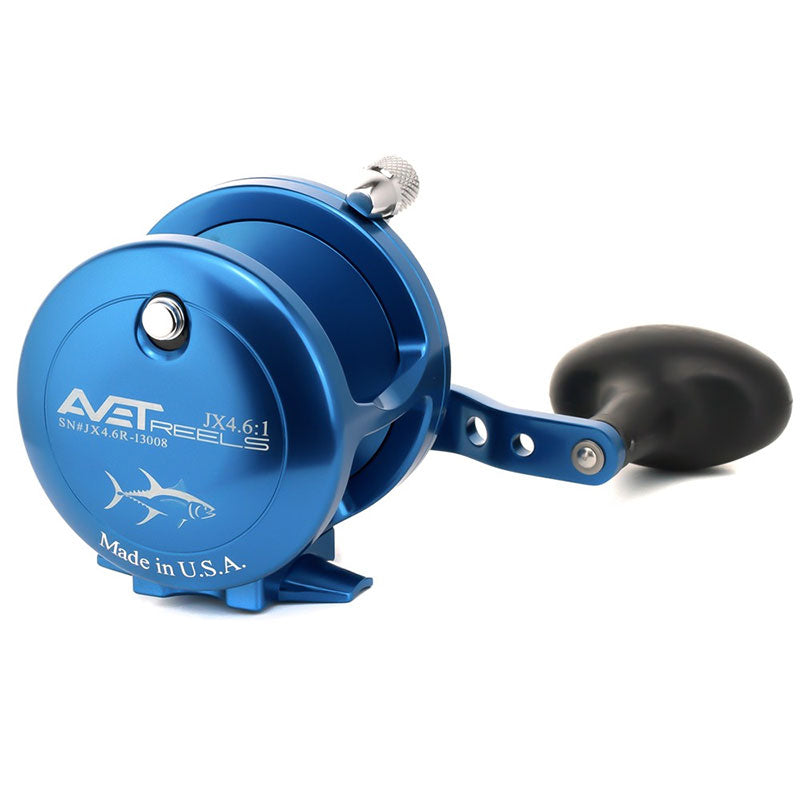 Avet G2 JX 4.6 & 6.0 Fishing Reels - 4.6 Blue Right Hand