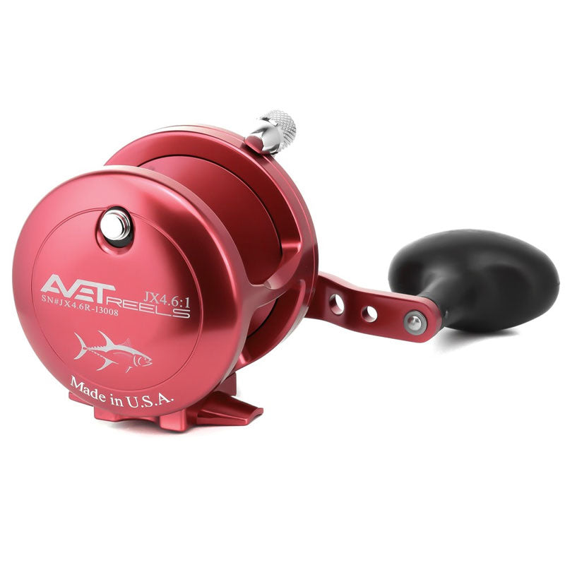 Avet G2 JX 4.6 & 6.0 Fishing Reels - 4.6 Red Right Hand