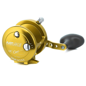 Avet G2 JX 6/3 Two Speed Magic Cast Reels - Gold Right Hand