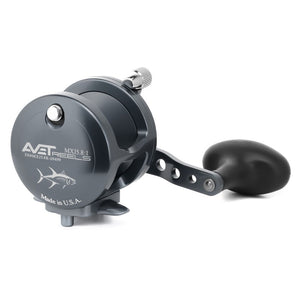 Avet G2 MXJ 5.8 Fishing Reel - No Glide Plate - Gunmetal Grey Right Hand