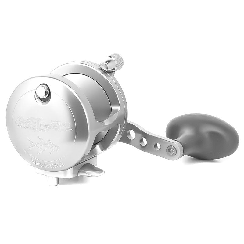 Avet G2 MXJ 5.8 Fishing Reel - No Glide Plate - Silver Left Hand