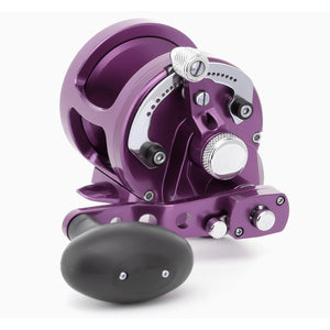 Avet MXJ 6/4 Two-Speed Raptor Fishing Reel - Purple Right Hand