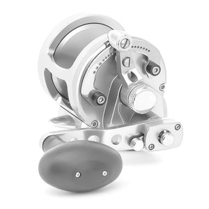 Avet MXJ 6/4 Two-Speed Raptor Fishing Reel - Silver Right Hand