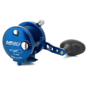 Avet G2 MXJ 6/4 Two Speed Magic Cast Fishing Reel - No Glide Plate - Blue Right Hand
