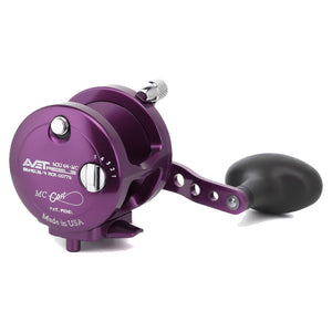 Avet G2 MXJ 6/4 Two Speed Magic Cast Fishing Reel - No Glide Plate - Purple Right Hand