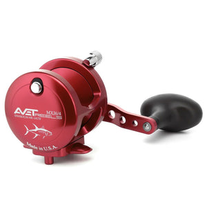 Avet G2 MXJ 6/4 Two Speed Fishing Reel - No Glide Plate - Red Right Hand