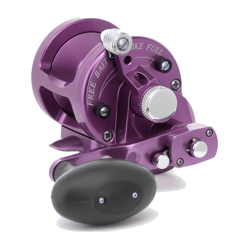 Avet G2 SX 6/4 Two Speed Magic Cast Fishing Reel - No Glide Plate - Purple Right Hand
