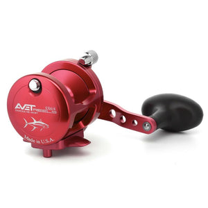 Avet G2 SX 6/4 Two Speed Fishing Reel - No Glide Plate - Red Right Hand
