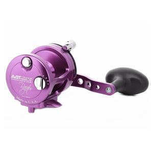 Avet SX Raptor 6/4 Two-Speed Fishing Reel - Purple Right Hand