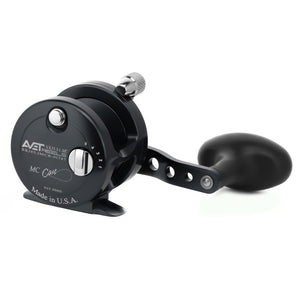 Avet G2 SXJ 5.3 (Narrow Spool) Magic Cast Fishing Reel - No Glide Plate - Black Right Hand