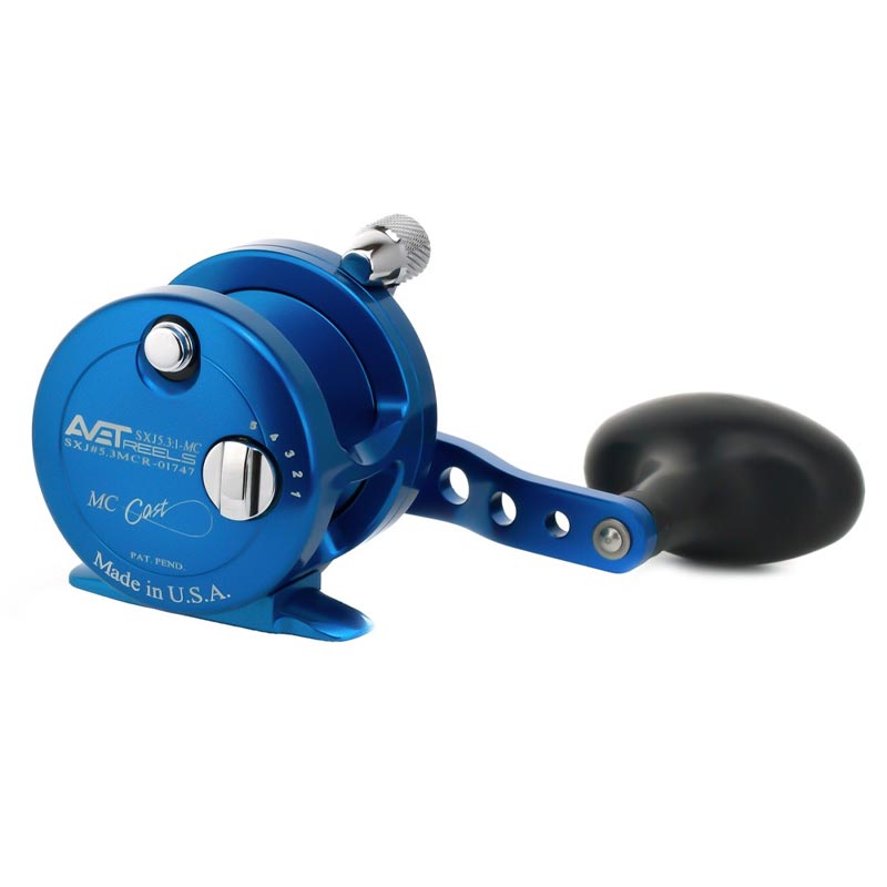 Fishing　SXJ　5.3　リール　Blue　MC　AVET　Avet　釣り道具　Reel-