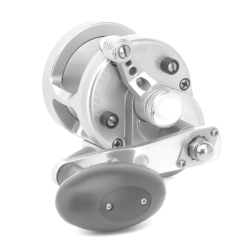 Avet G2 SXJ 5.3 (Narrow Spool) Magic Cast Fishing Reel - No Glide Plate - Silver Left Hand