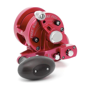 Avet G2 SXJ 6/4 (Narrow Spool) Two-Speed Magic Cast Fishing Reel - No Glide Plate - Red Right Hand