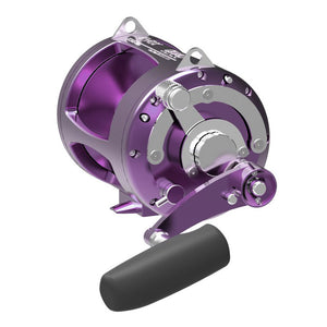 Avet T-RX 50W Two Speed Quad Disc Big Game Reels - Purple Right Hand