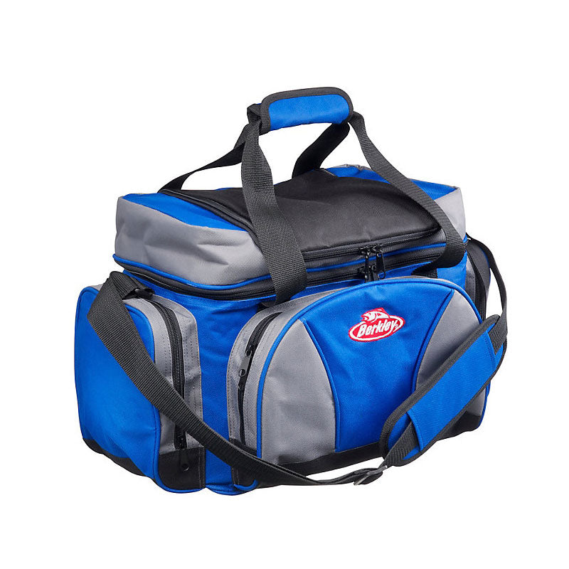 Berkley 'System' Tackle Bag - Blue/Grey/Black (44 x 28 x 28cm)