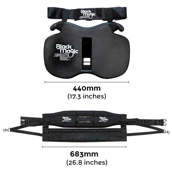 Black Magic Equalizer Fighting Belt & Harness Set