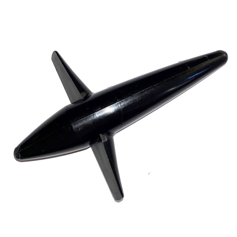 Braid Inline Humming Bird Teasers - 5" Black