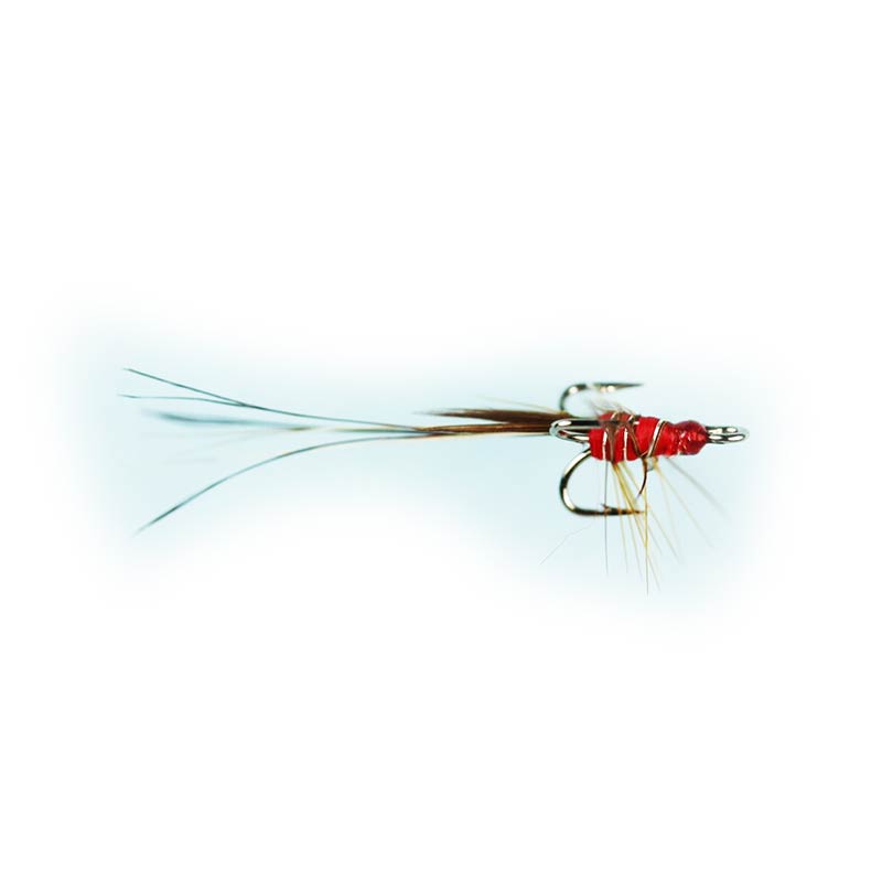 Caledonia Micro Red Francis Treble Fly
