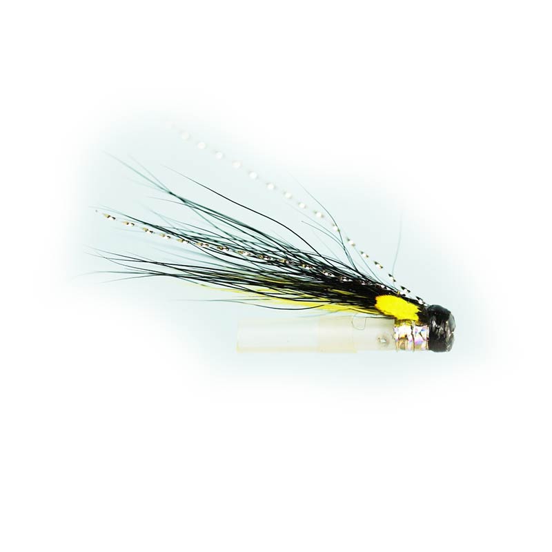 Caledonia Silver Stoat Riffle Hitch Tube Fly