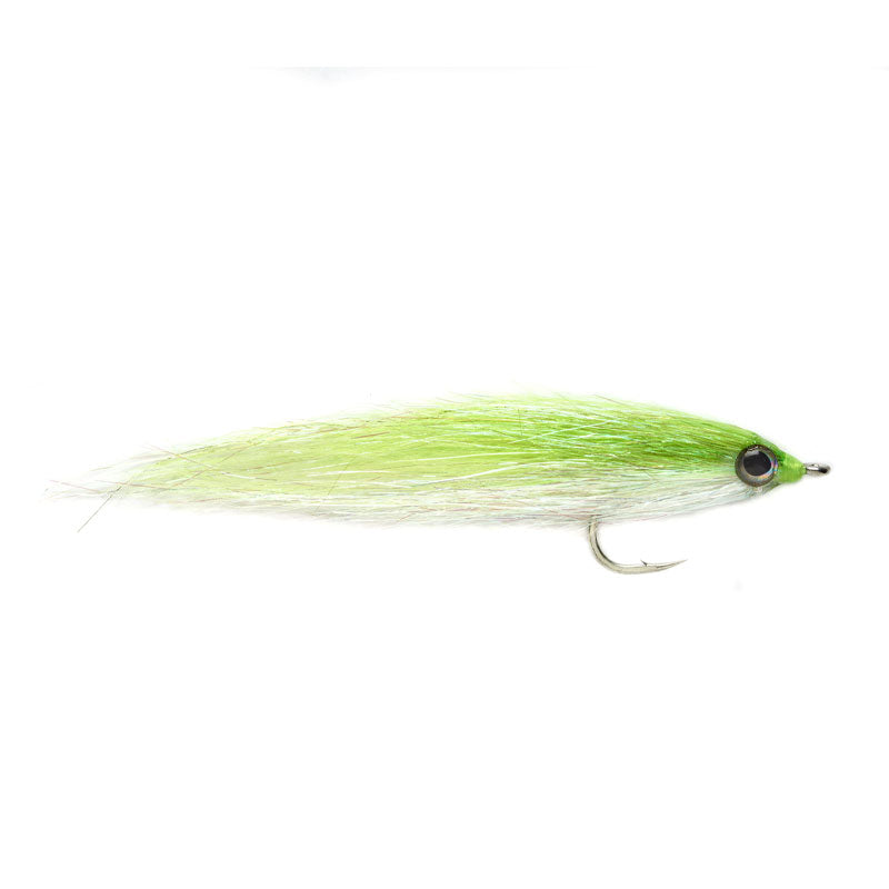 Fulling Mill Sparkle Minnow - 2/0 Chartreuse