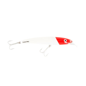 Halco Laser Pro 160 DD Lure - White/Red Head